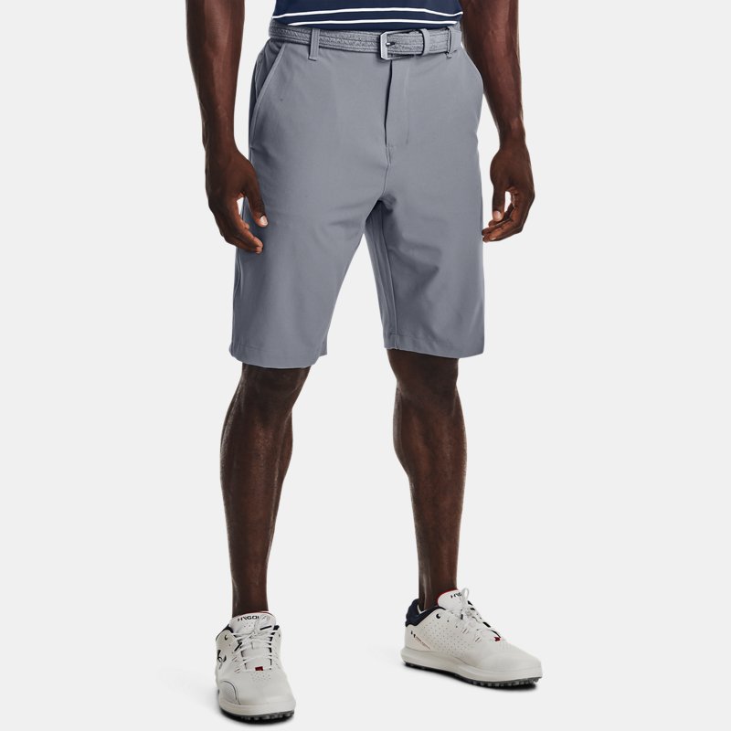 Men's Under Armour Drive Tapered Shorts Steel / Halo Gray 40